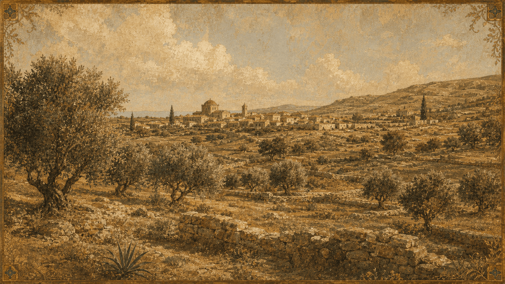 The Roman province of Numidia in the fourth century, the landscape of Augustine's childhood.